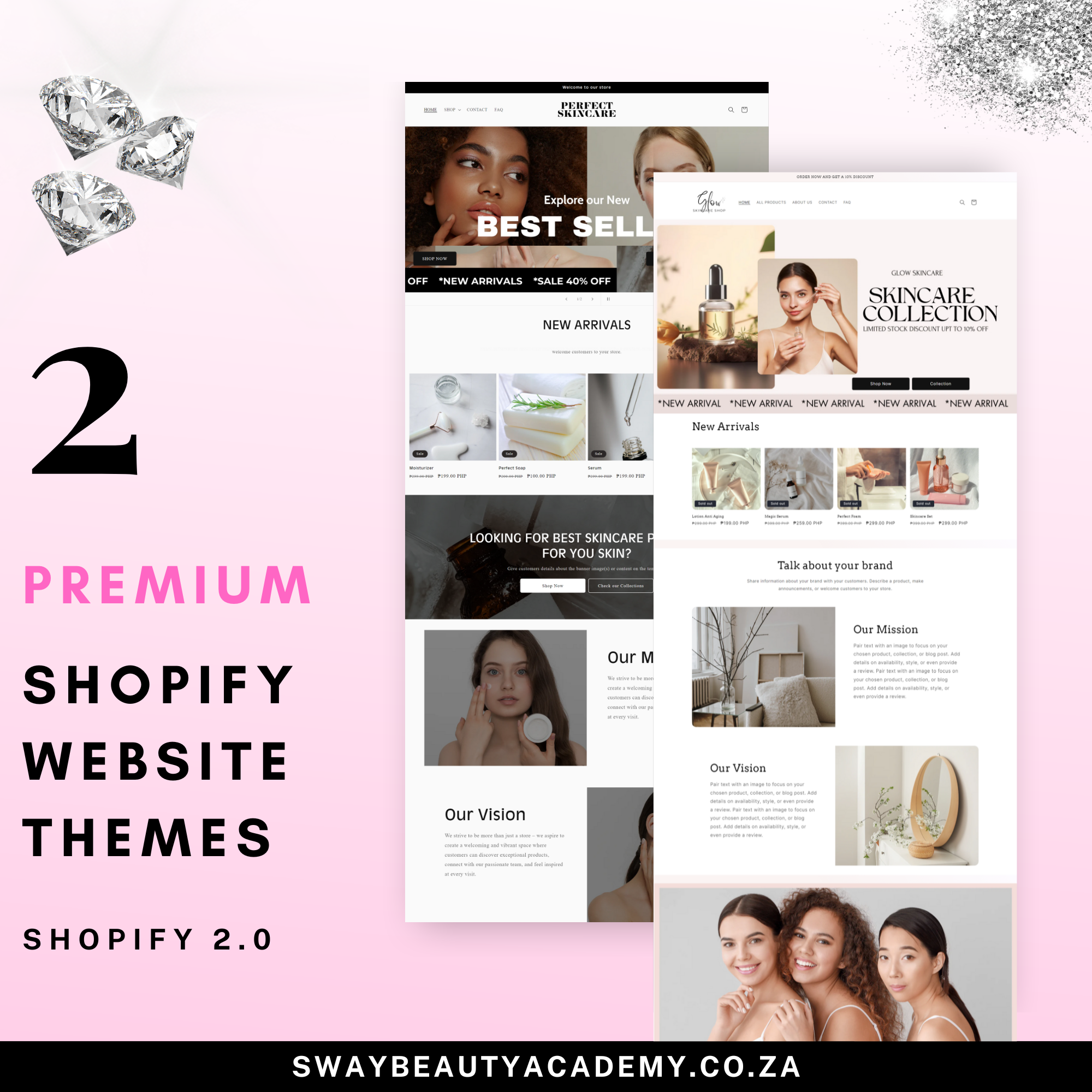 Beauty Shopify Website Theme - Website Template