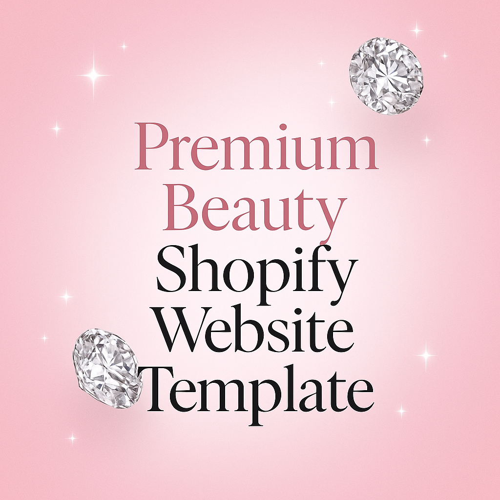 Beauty Shopify Website Theme - Website Template