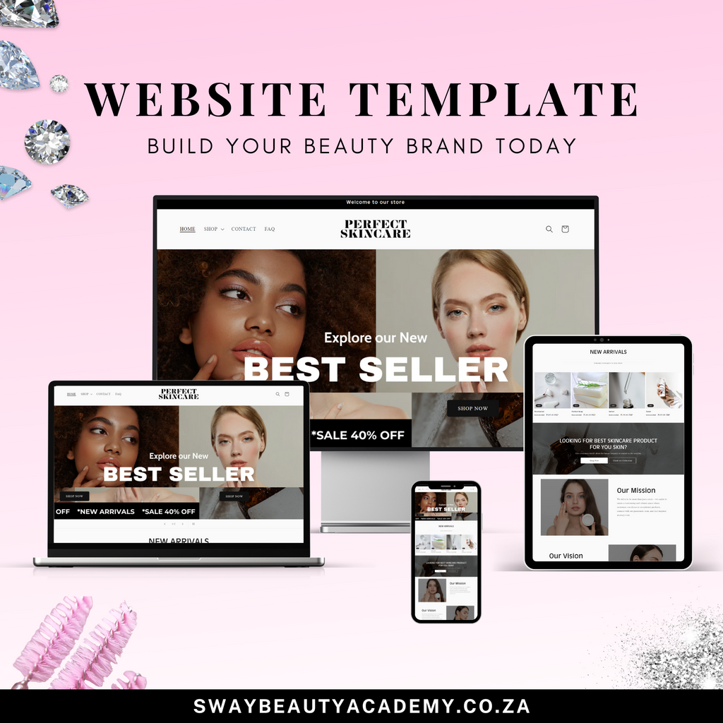 Beauty Shopify Website Theme - Website Template