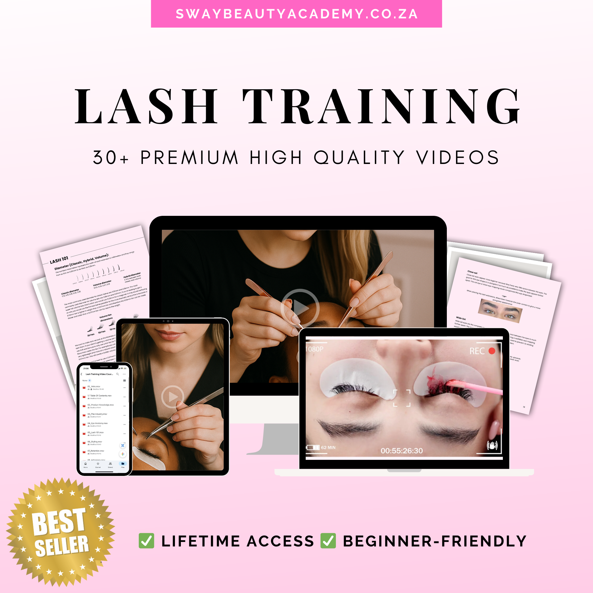 Beginner Lash Training Video Course
