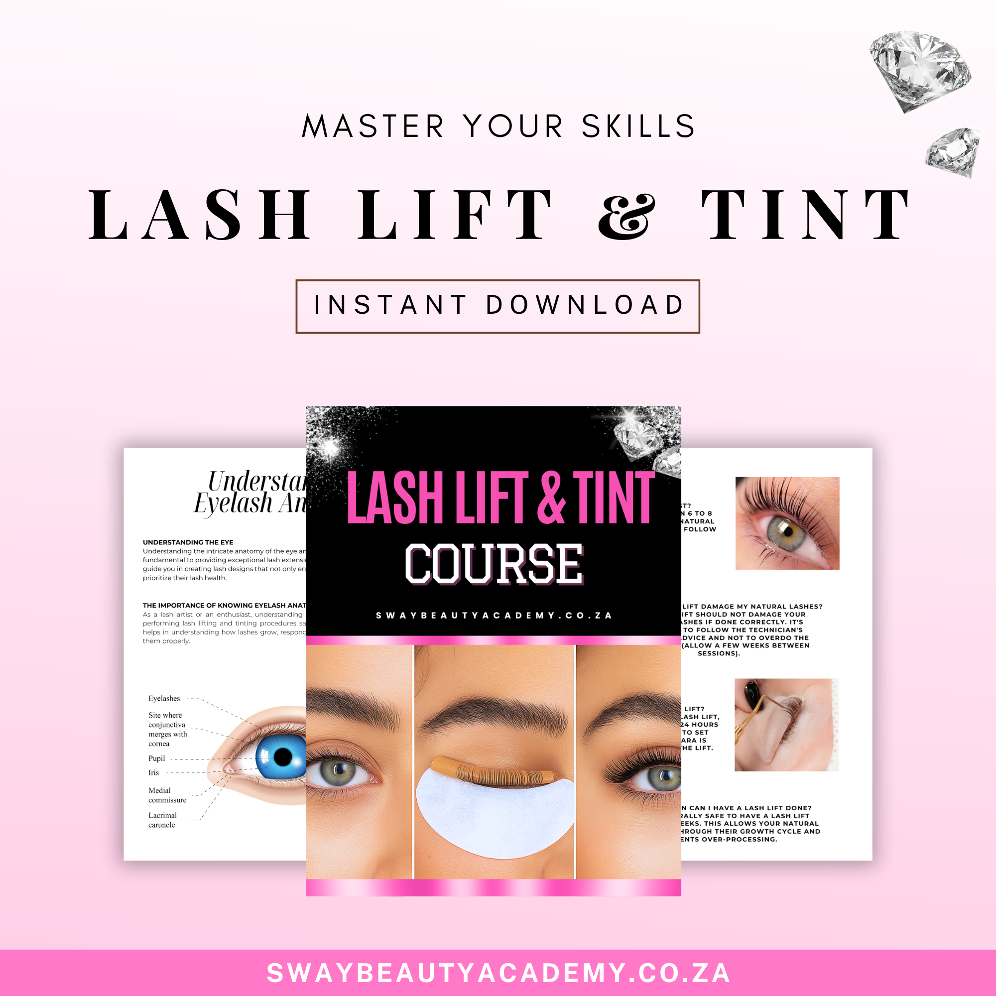 Lash Lift & Tint Training Course – Beginner Lash Lift & Tint Manual