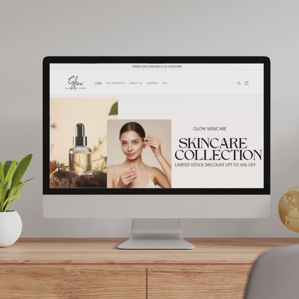 Beauty Shopify Website Theme - Website Template