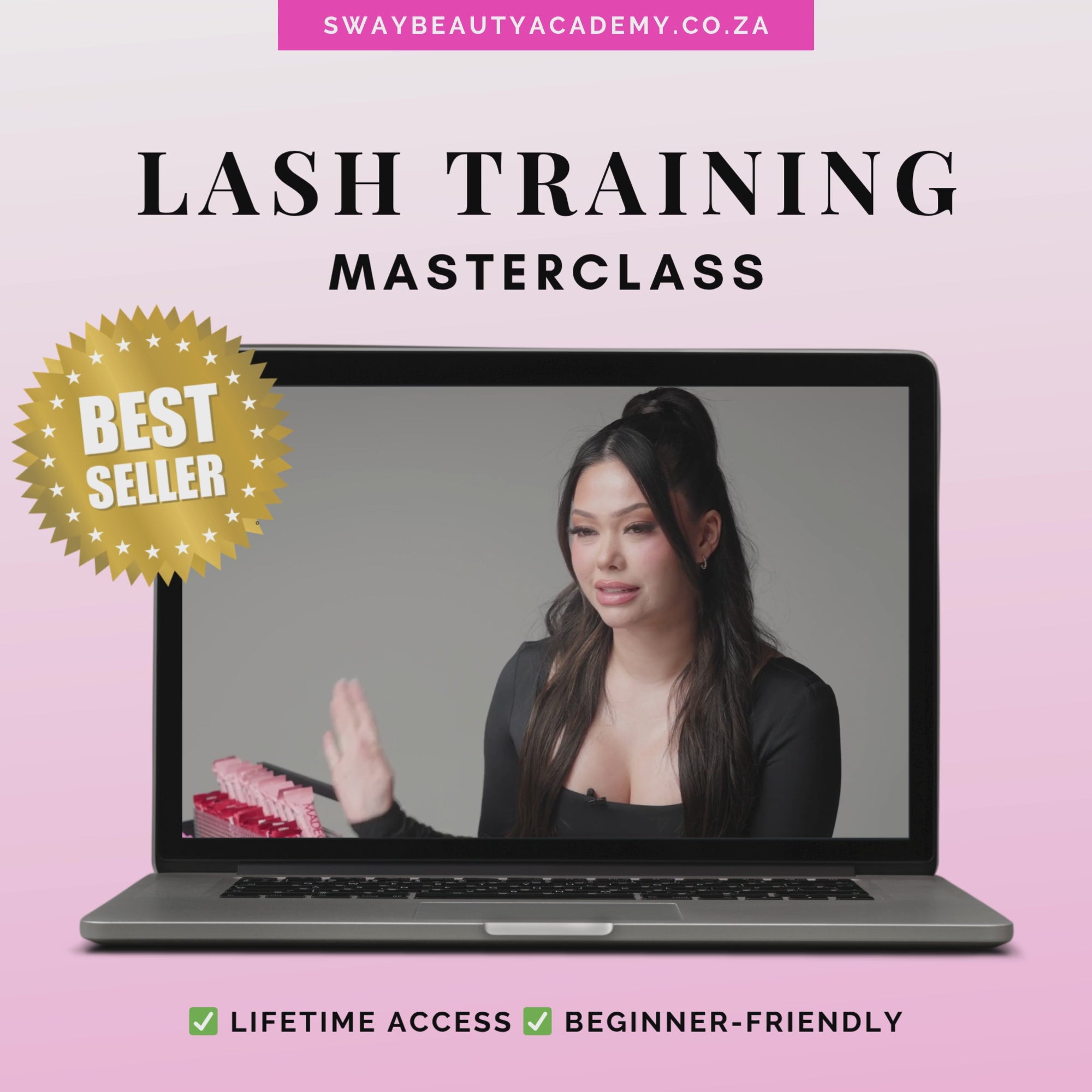 Beginner Lash Masterclass — Online Lash Extension Training Course